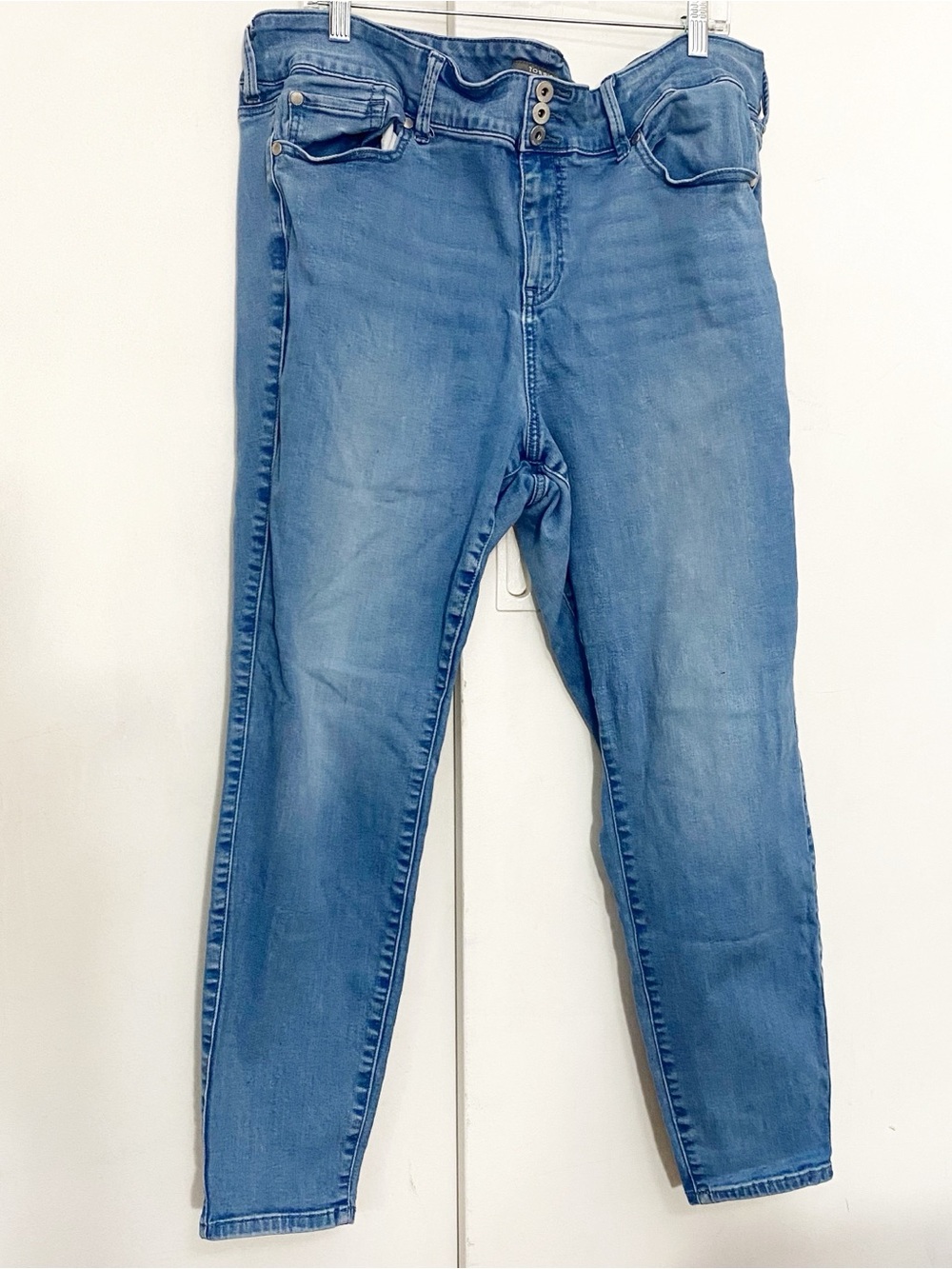torrid Light Blue Denim Ankle Length Jean Jeggings 22R
